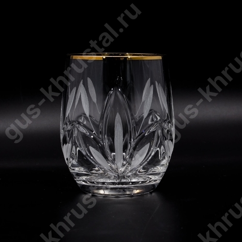 Стакан Хрустальный №12 с золотом 1шт